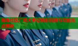 海角社区广场大事记精彩回顾与功能亮点揭秘