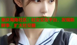 重庆海角社区：社交交友平台，发现新鲜事，扩大社交圈