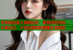 手机轻松进入海角社区，享受实时互动、丰富社交、个性化推荐的便捷生活体验