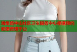 海角路中山社区卫生服务中心便捷预约健康管理平台