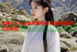 海角社区app免费版畅享实时语音配对交友体验