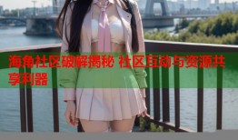 海角社区破解揭秘 社区互动与资源共享利器