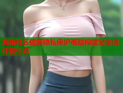 海角社区破解隐私保护难题构建安全信任新生态