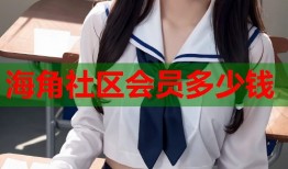 海角社区会员多少钱