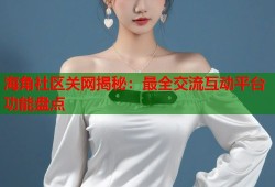 海角社区关网揭秘：最全交流互动平台功能盘点