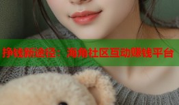 挣钱新途径：海角社区互动赚钱平台