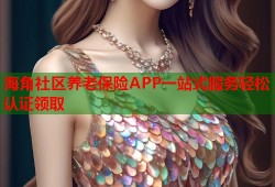 海角社区养老保险APP一站式服务轻松认证领取